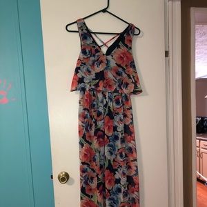 Floral maxi dress